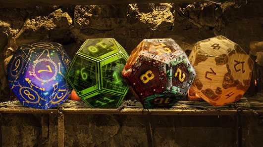 Our selection of dice sets